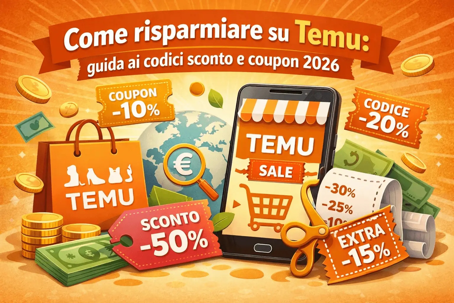 Come inserire un codice sconto Temu al momento del pagamento