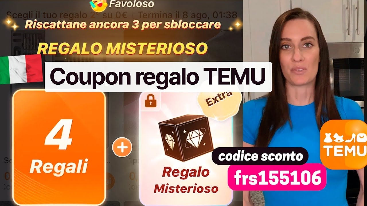 È possibile combinare più codici sconto su Temu?