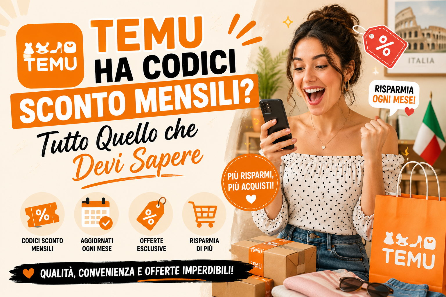 Temu Ha Codici Sconto Mensili? Tutto Quello che Devi Sapere
