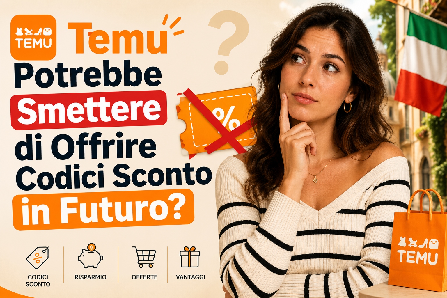 Temu Potrebbe Smettere di Offrire Codici Sconto in Futuro?